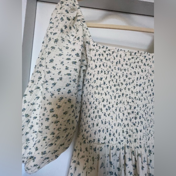 Neuflora HARTSELLE Blue Floral Dress Women's Small - Picture 5 of 10